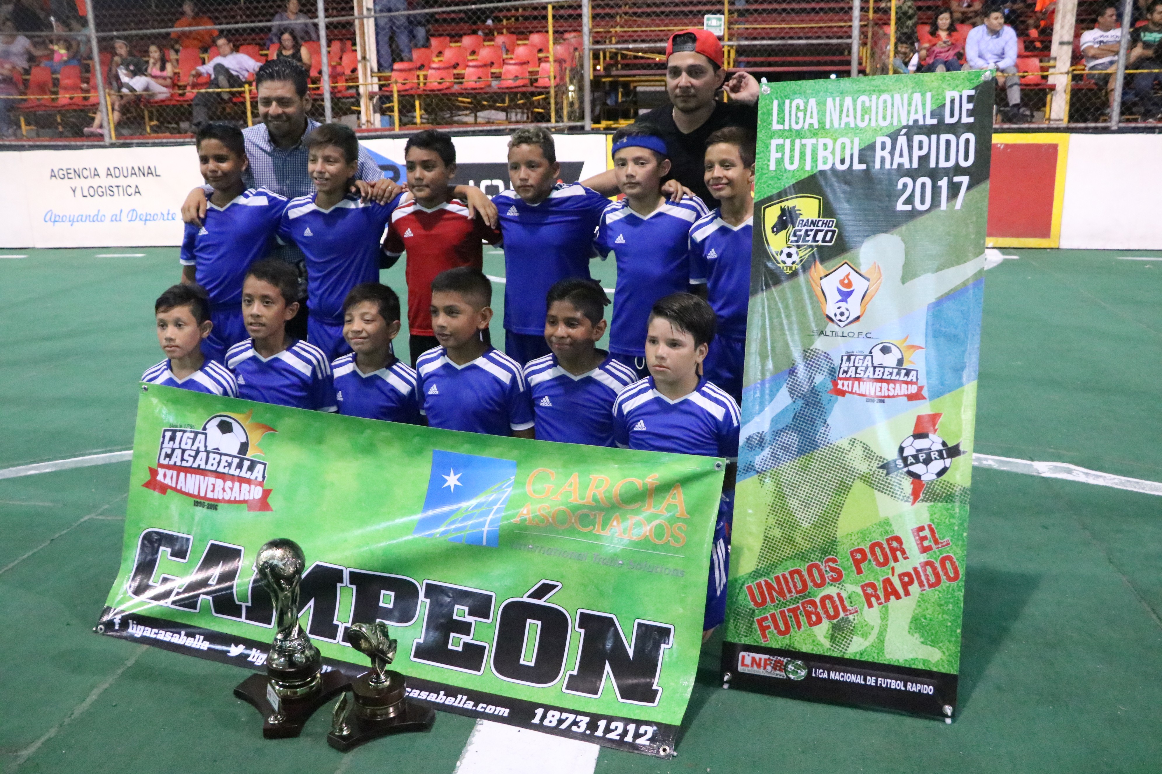 Campeones en LCBN calientan el Nacional de Futbol Rápido Infantil y Juvenil